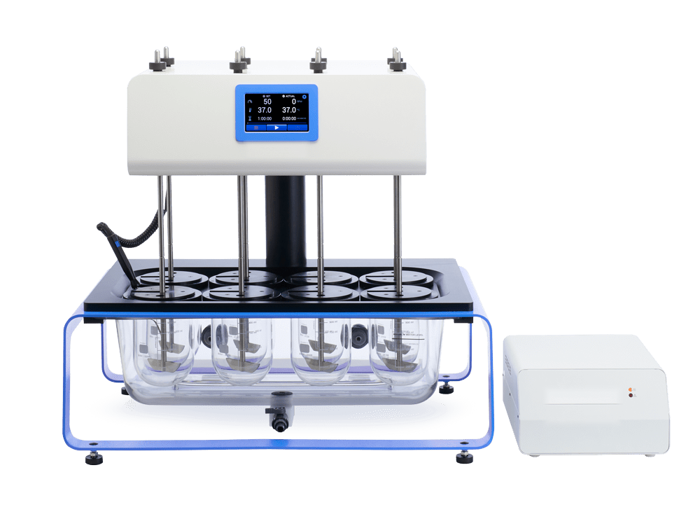 Dissolution and solid dosage testing system