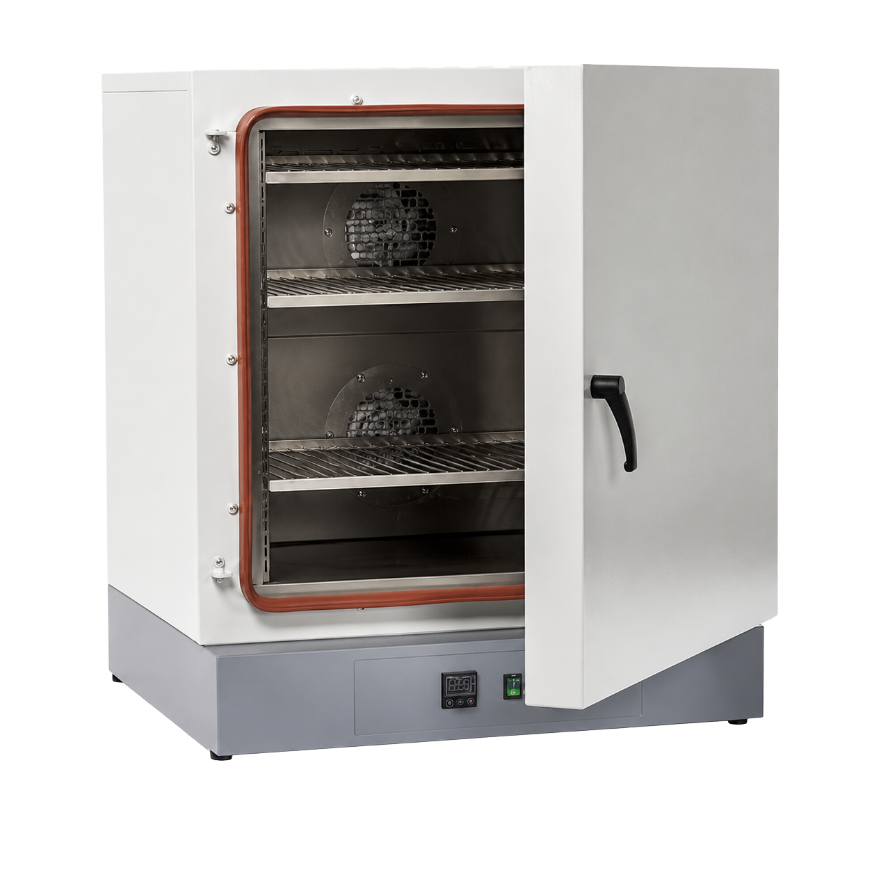 Laboratory oven used for thermal mapping and validation