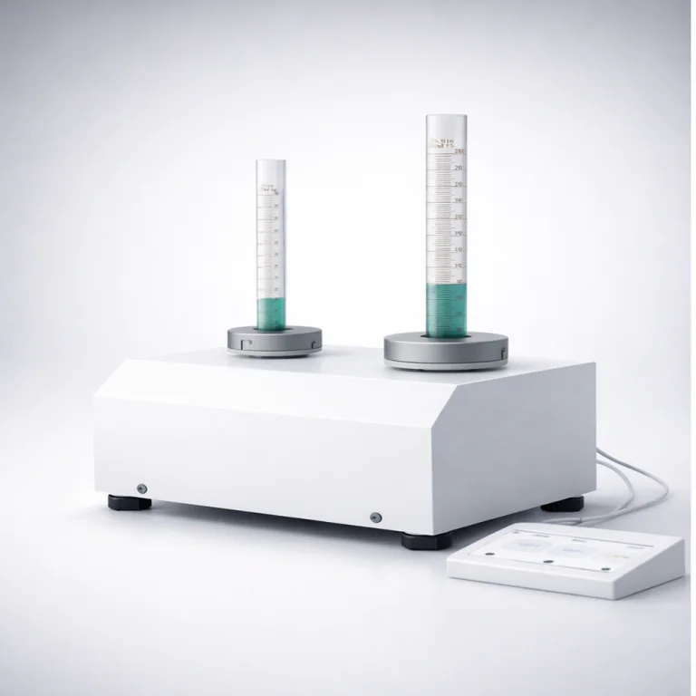 Kaytronics tapped density apparatus