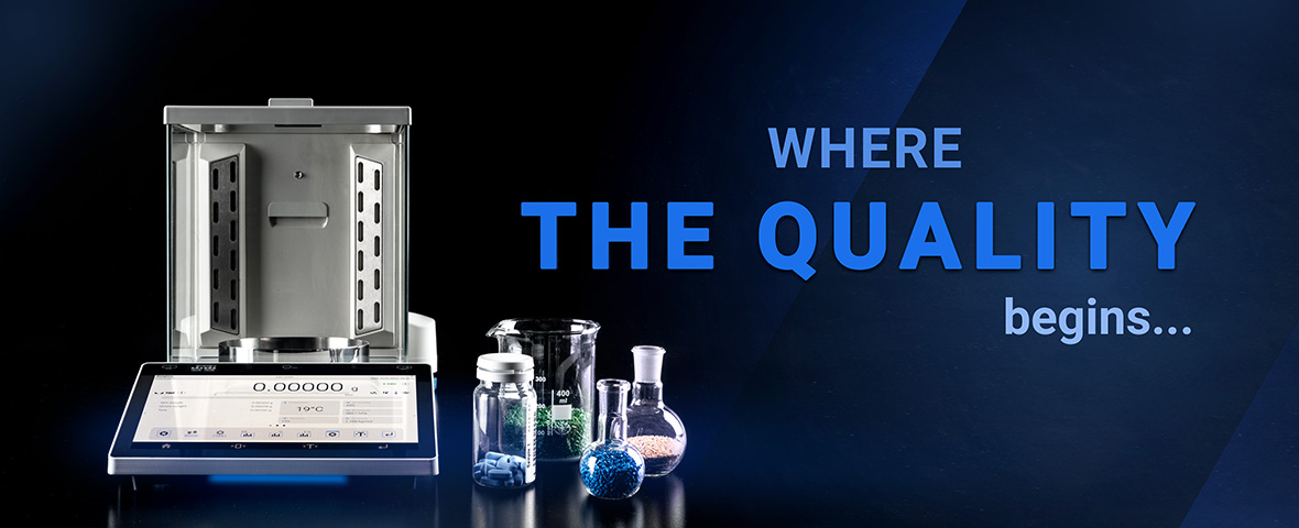 RADWAG analytical balance for precision laboratory weighing