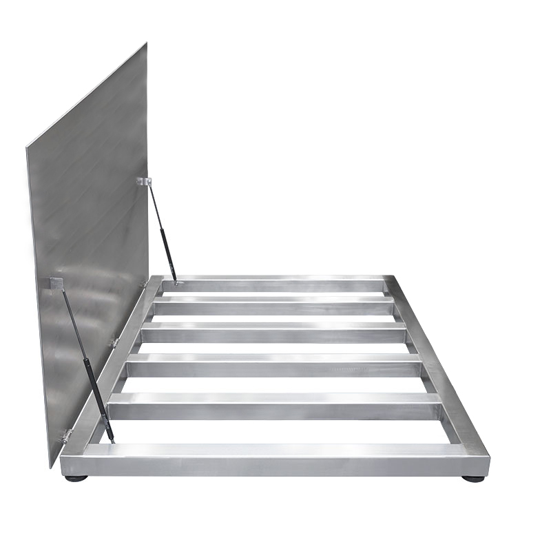 Stainless steel platforms, pit version
