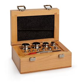 F2 Mass Standard -knob weights with adjustment chamber, sets